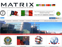 Tablet Screenshot of matrixidiomas.com.br